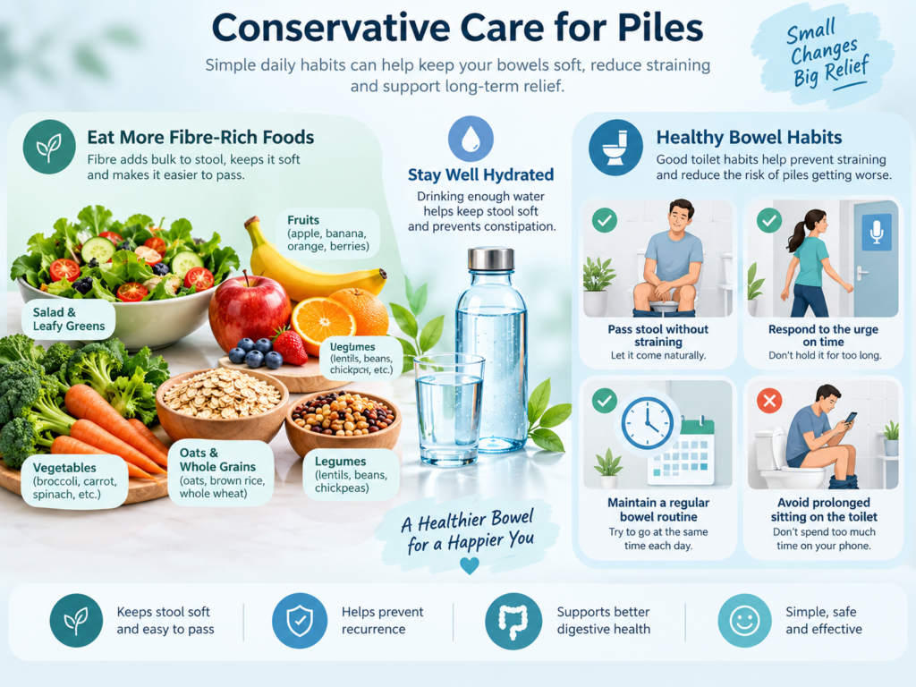 High fibre foods and drinking water