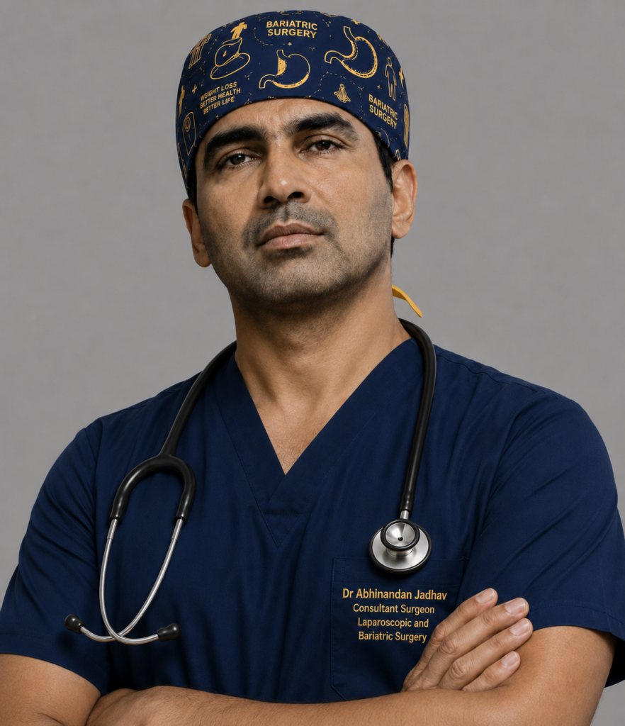 Dr Abhinandan Jadhav, consultant laparoscopic and bariatric surgeon